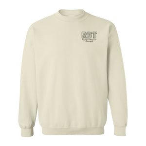 RBT Sweatshirt, Registered Behavior Therapist Pocket Design Crewneck for Therapy Professionals