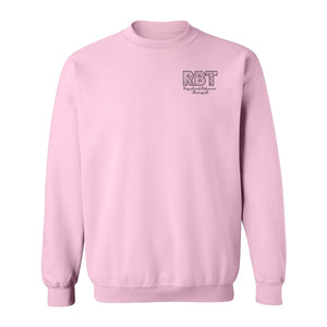 RBT Sweatshirt, Registered Behavior Therapist Pocket Design Crewneck for Therapy Professionals