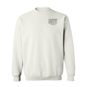 RBT Sweatshirt, Registered Behavior Therapist Pocket Design Crewneck for Therapy Professionals