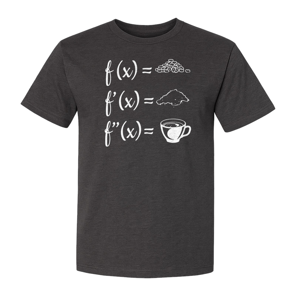 Math Teacher T-Shirt, Coffee Derivative Equation Design for Calculus Educators and STEM Nerds
