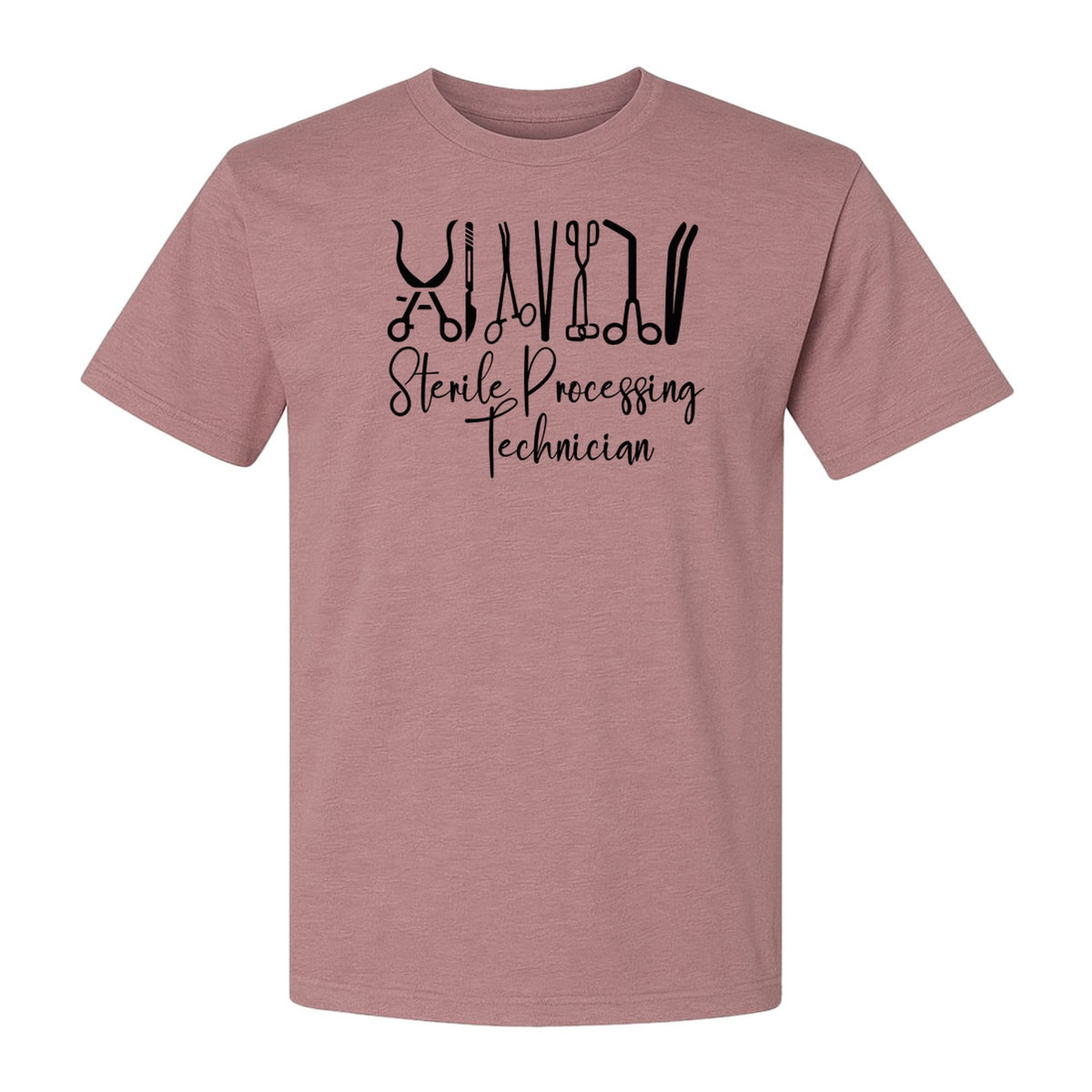 Sterile Processing Technician T-Shirt, Surgical Instrument Front Print for Medical Professionals