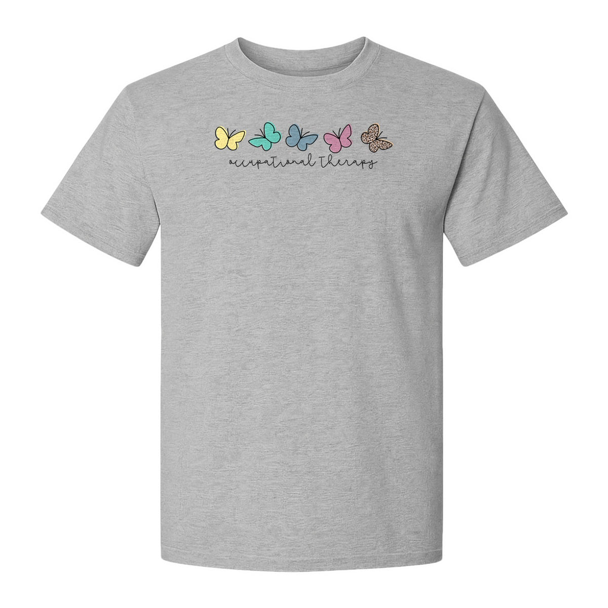 Occupational Therapy T-Shirt, Butterfly Design for Therapists and OT Students