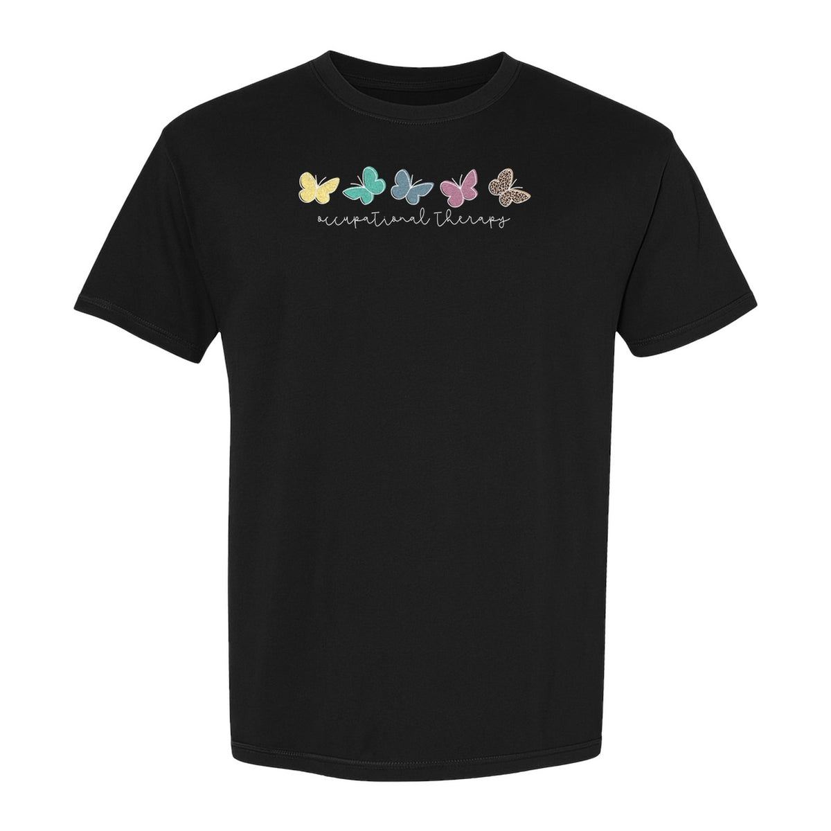 Occupational Therapy T-Shirt, Butterfly Design for Therapists and OT Students