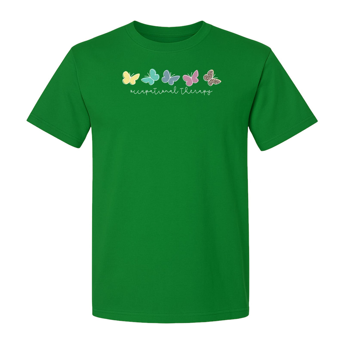 Occupational Therapy T-Shirt, Butterfly Design for Therapists and OT Students