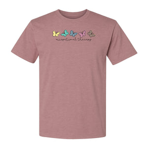 Occupational Therapy T-Shirt, Butterfly Design for Therapists and OT Students