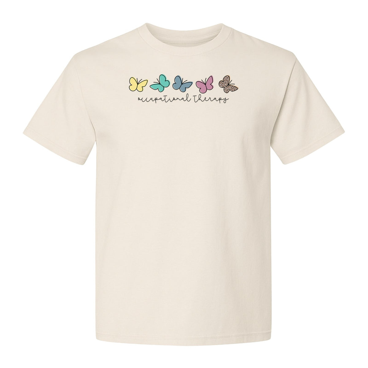 Occupational Therapy T-Shirt, Butterfly Design for Therapists and OT Students