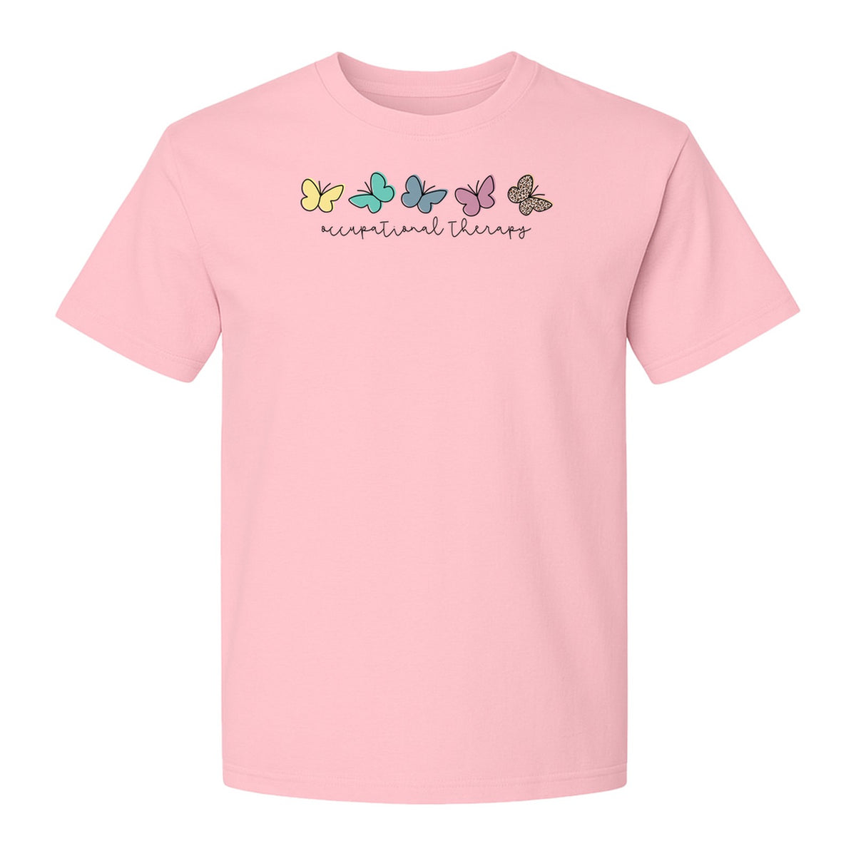 Occupational Therapy T-Shirt, Butterfly Design for Therapists and OT Students