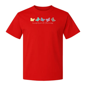 Occupational Therapy T-Shirt, Butterfly Design for Therapists and OT Students