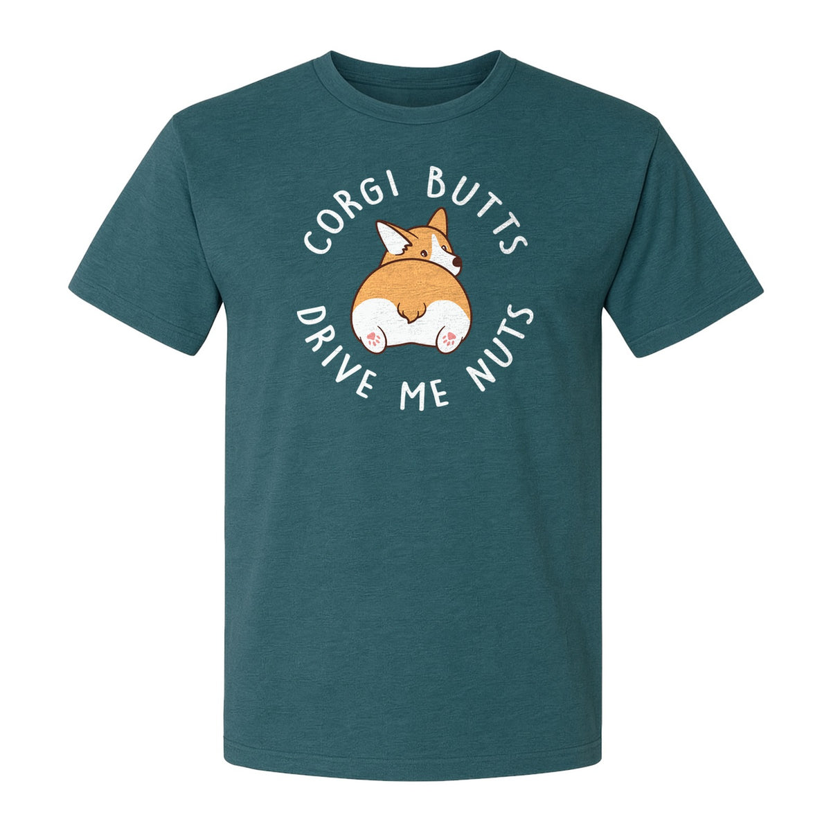 Corgi Butts Drive Me Nuts T-Shirt, Funny Dog Lover Gift for Pet Parents