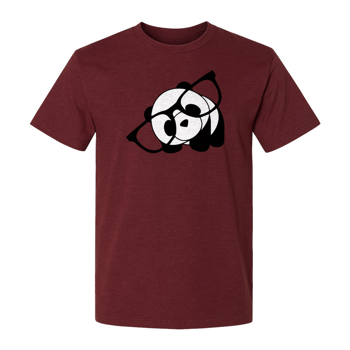 Panda T-Shirt, Cute Glasses Animal Graphic for Kawaii Style Fans and Wildlife Lovers