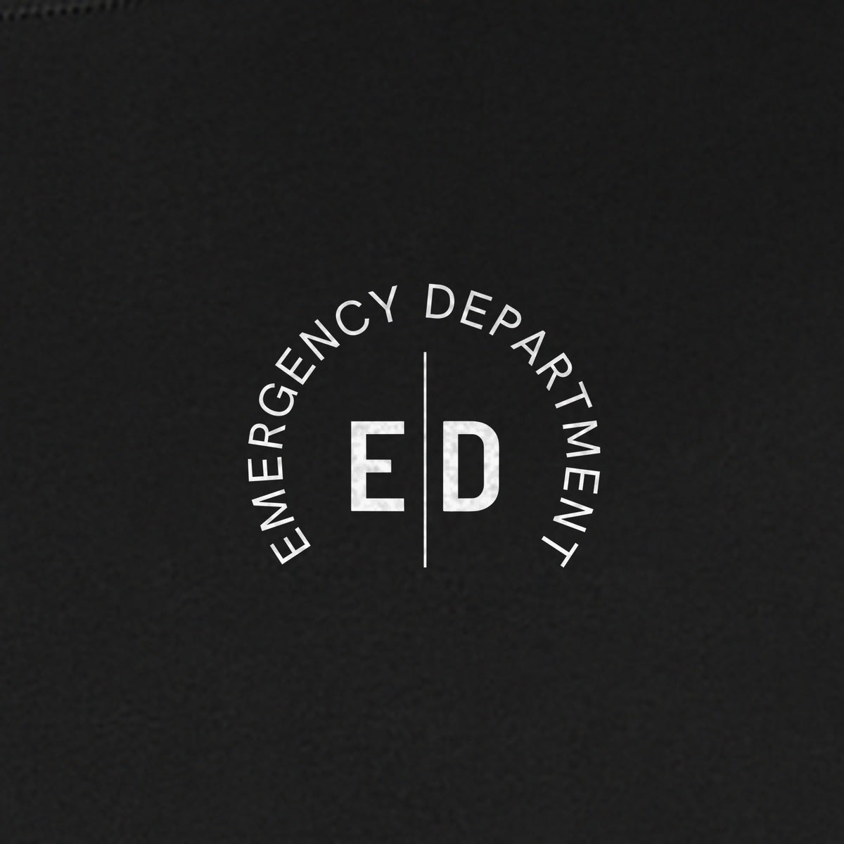 Emergency Department Nurse T-Shirt, Small Left Chest ED Design for ER Staff