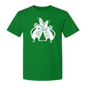 Rat T-Shirt, Hugging Rodent Illustration for Animal Lovers and Pocket Pet Owners