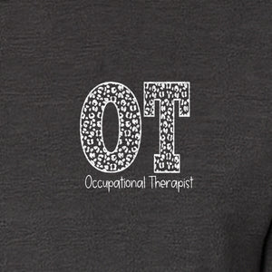 Occupational Therapist T-Shirt, Small Pocket OT Print for Therapy Graduates and Assistants