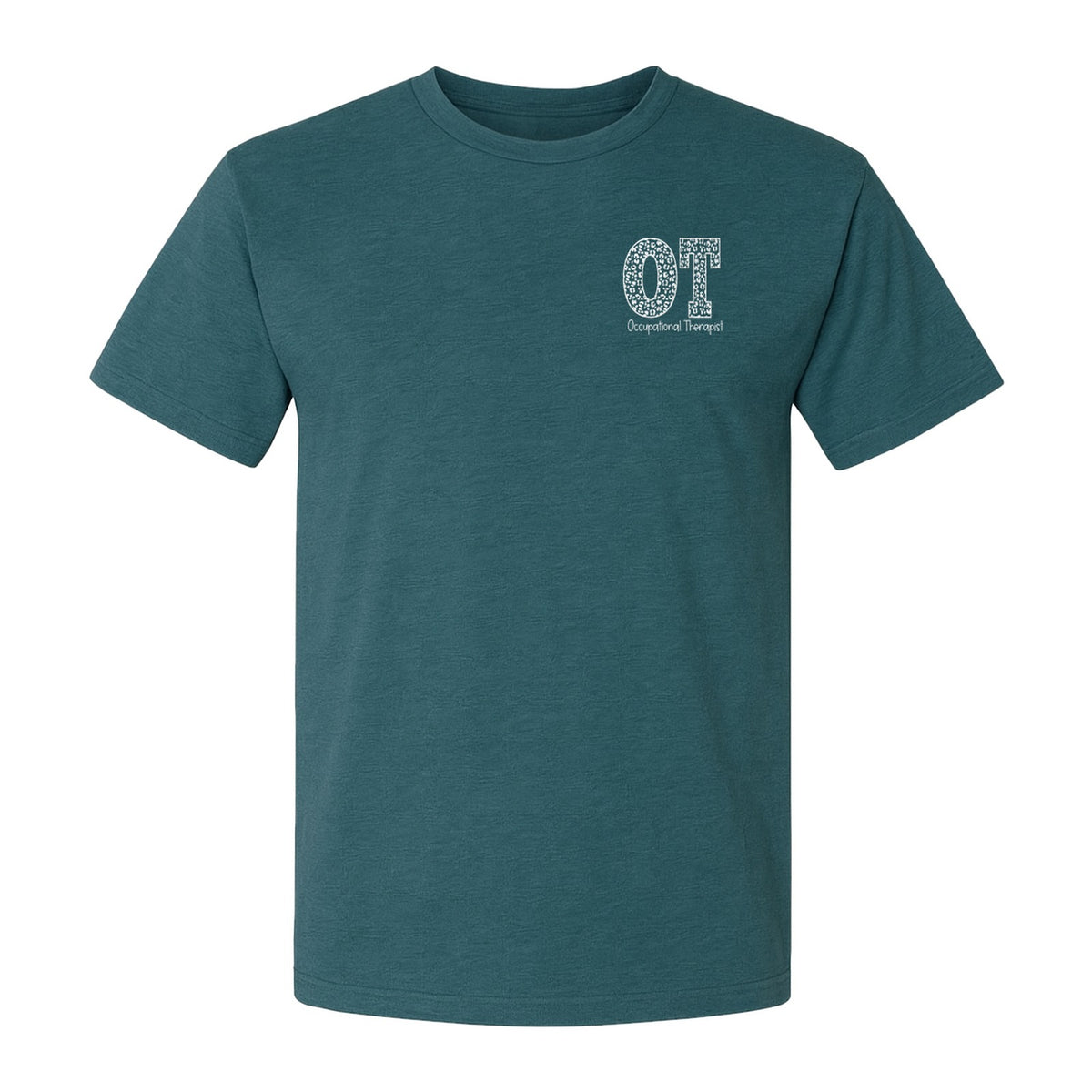 Occupational Therapist T-Shirt, Small Pocket OT Print for Therapy Graduates and Assistants