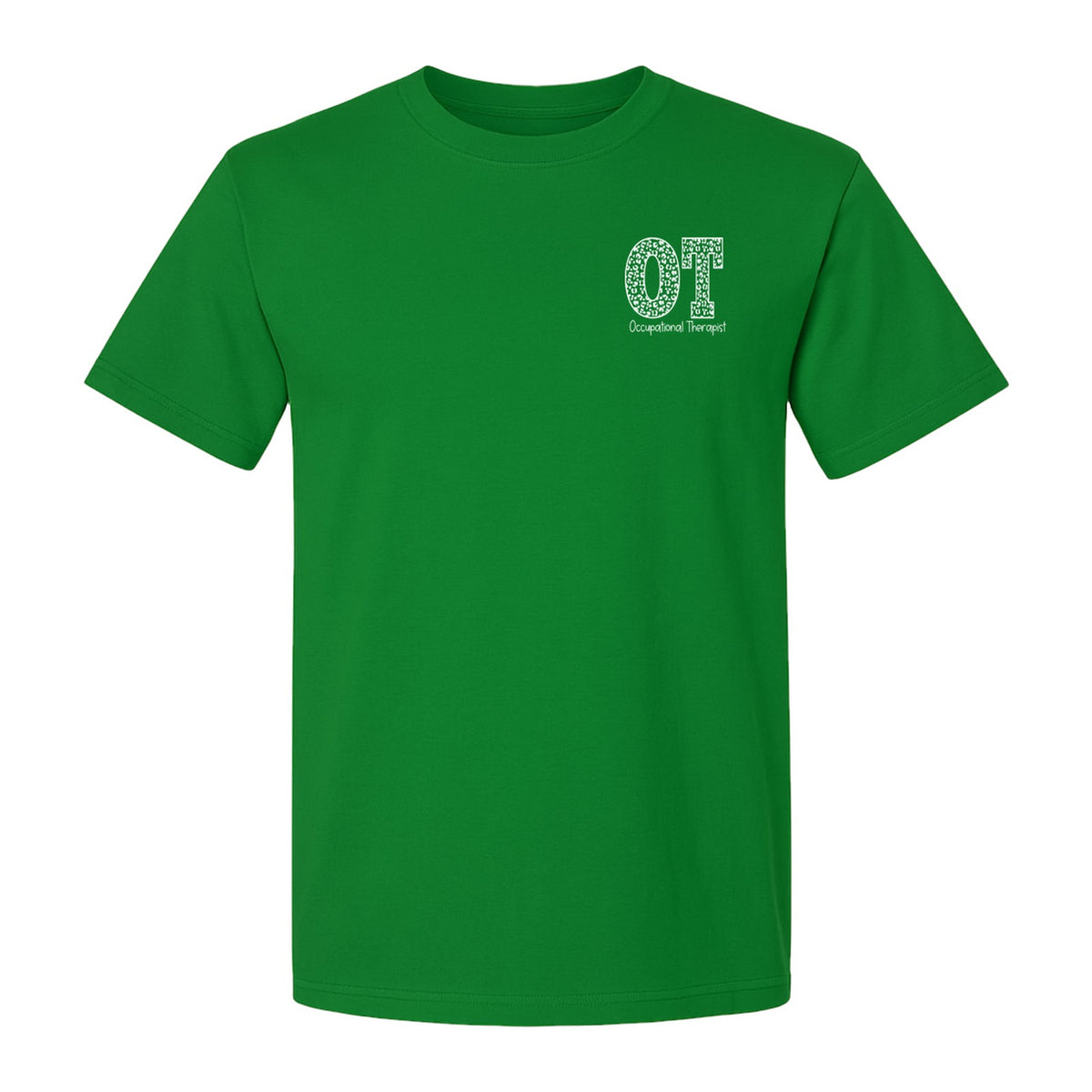 Occupational Therapist T-Shirt, Small Pocket OT Print for Therapy Graduates and Assistants