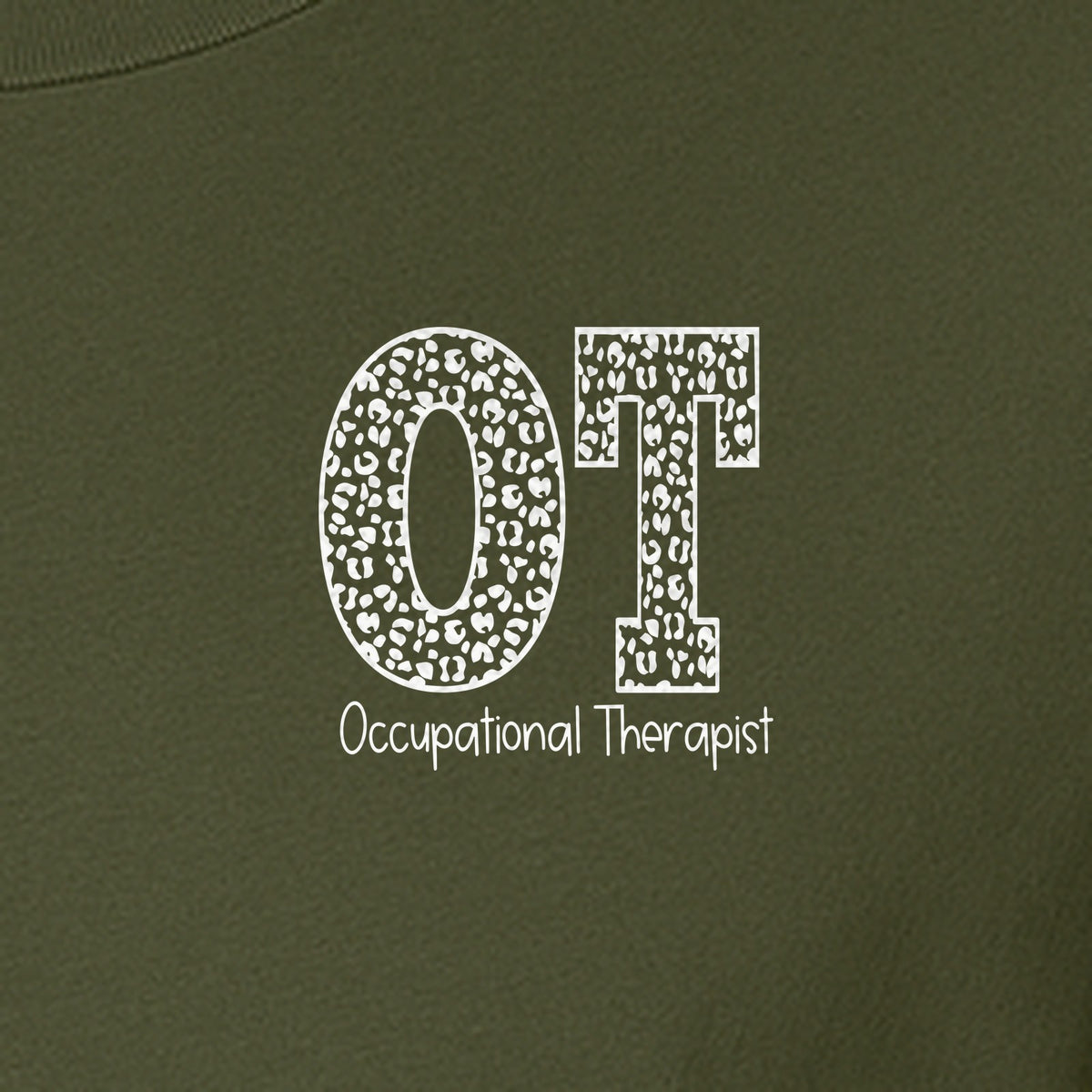 Occupational Therapist T-Shirt, Small Pocket OT Print for Therapy Graduates and Assistants