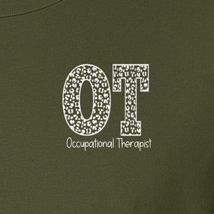 Occupational Therapist T-Shirt, Small Pocket OT Print for Therapy Graduates and Assistants