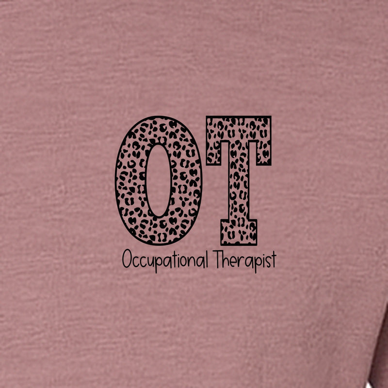 Occupational Therapist T-Shirt, Small Pocket OT Print for Therapy Graduates and Assistants