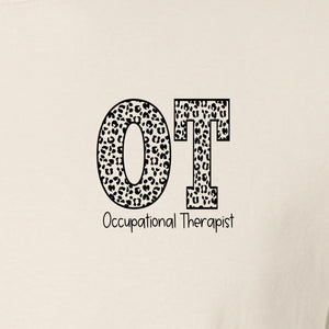 Occupational Therapist T-Shirt, Small Pocket OT Print for Therapy Graduates and Assistants
