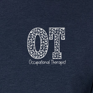 Occupational Therapist T-Shirt, Small Pocket OT Print for Therapy Graduates and Assistants