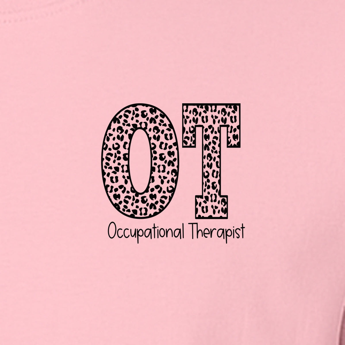 Occupational Therapist T-Shirt, Small Pocket OT Print for Therapy Graduates and Assistants