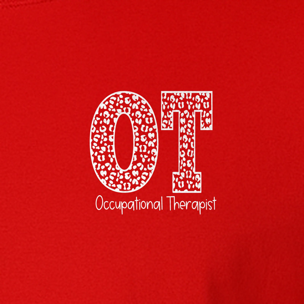 Occupational Therapist T-Shirt, Small Pocket OT Print for Therapy Graduates and Assistants