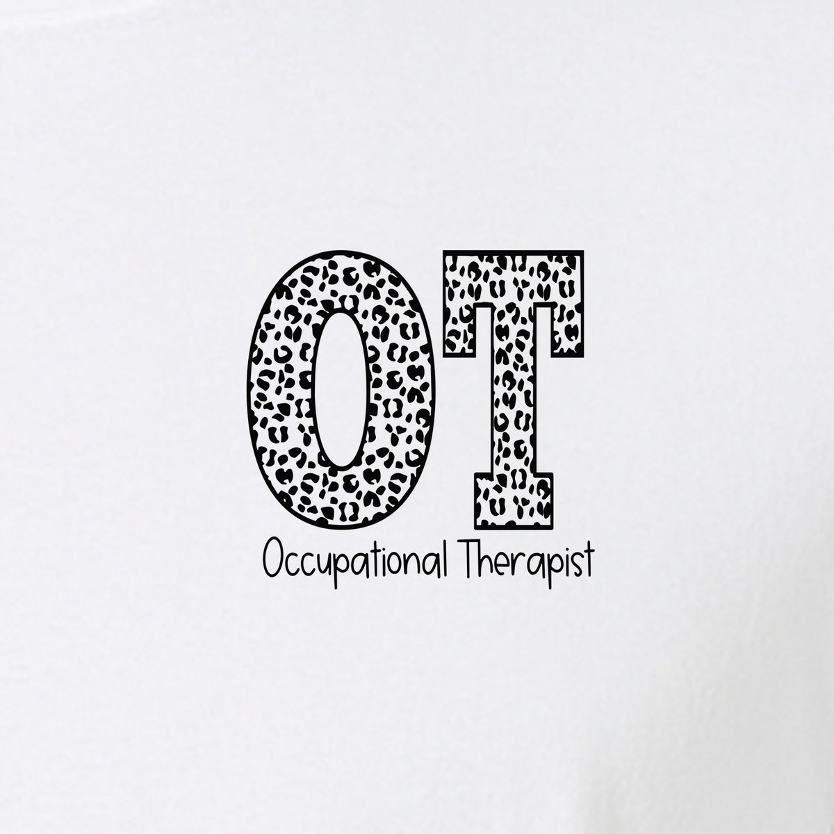 Occupational Therapist T-Shirt, Small Pocket OT Print for Therapy Graduates and Assistants