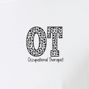 Occupational Therapist T-Shirt, Small Pocket OT Print for Therapy Graduates and Assistants