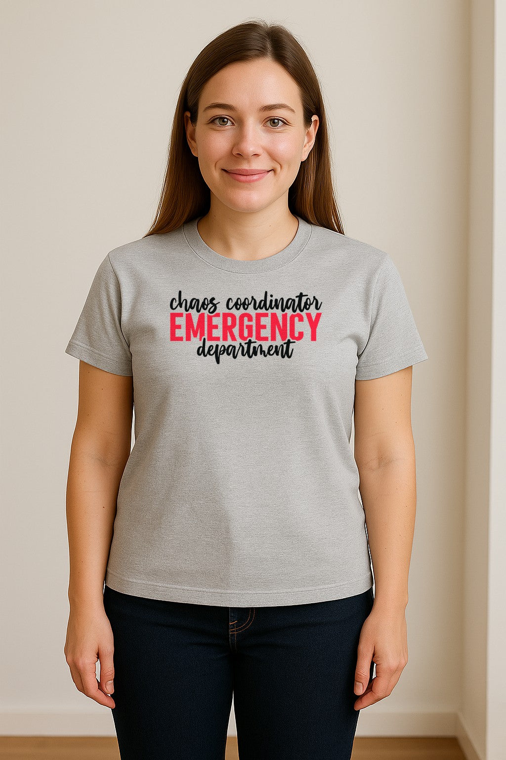 Emergency Department T-Shirt, Chaos Coordinator Nurse Gift for ER Staff and Nursing Students