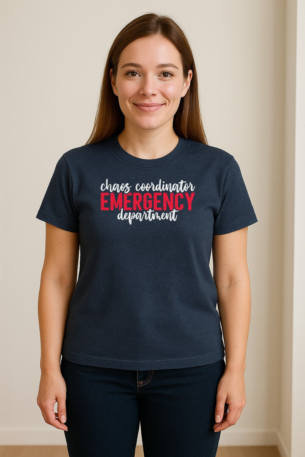 Emergency Department T-Shirt, Chaos Coordinator Nurse Gift for ER Staff and Nursing Students