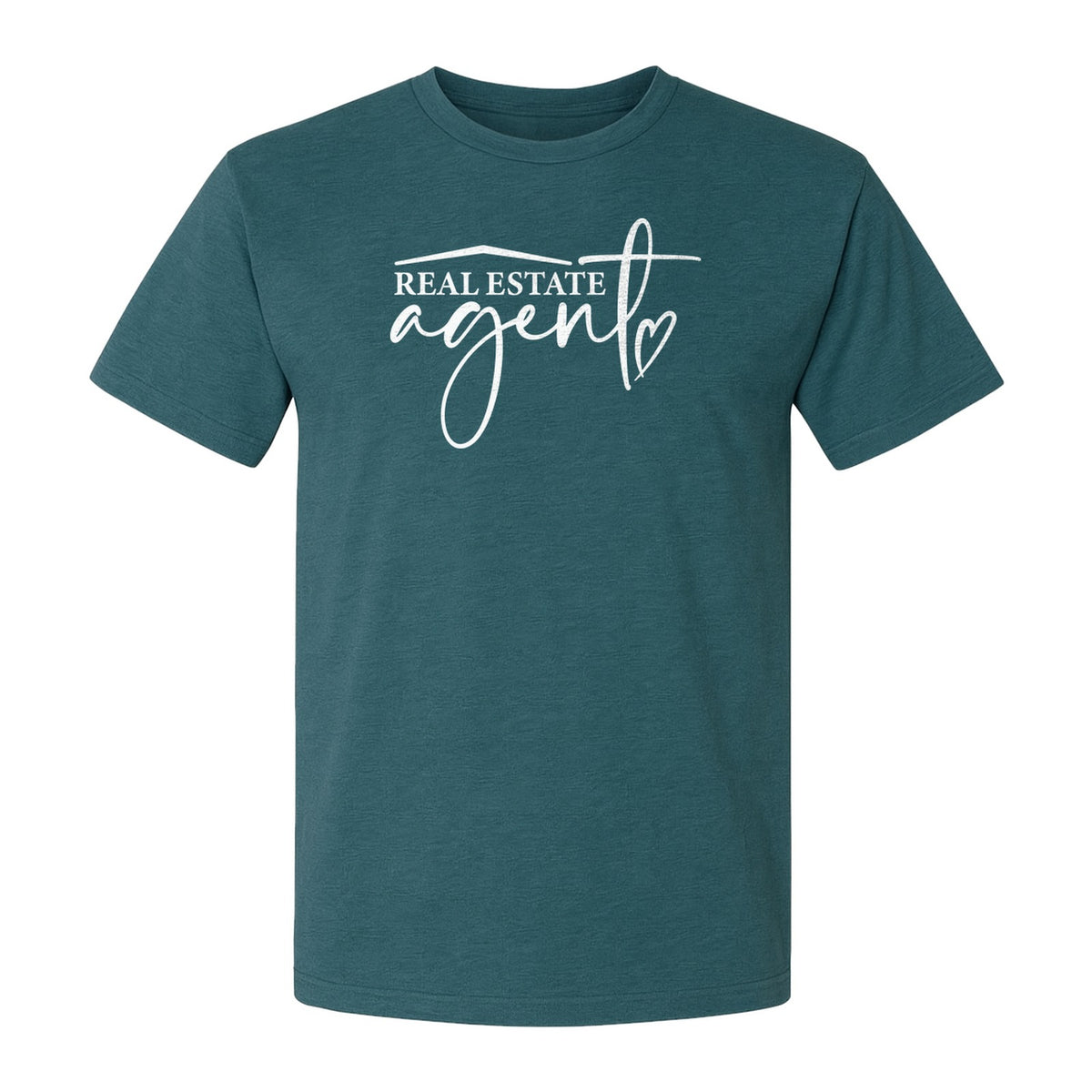 Real Estate Agent T-Shirt, Script Career Quote Design for Property Professionals and Closing Day