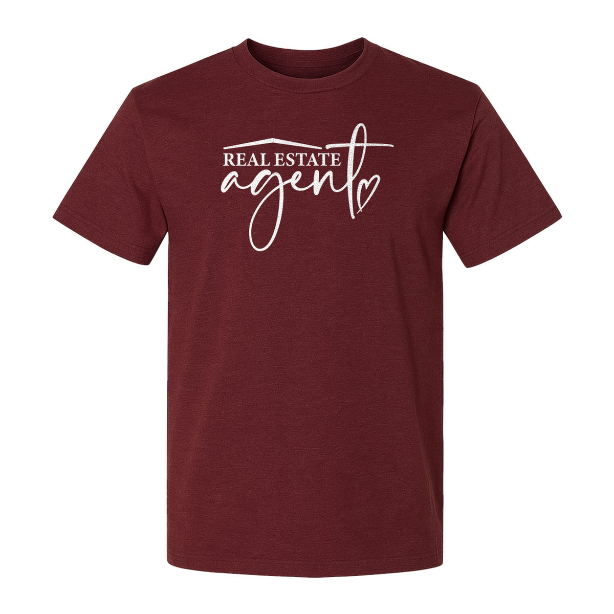 Real Estate Agent T-Shirt, Script Career Quote Design for Property Professionals and Closing Day