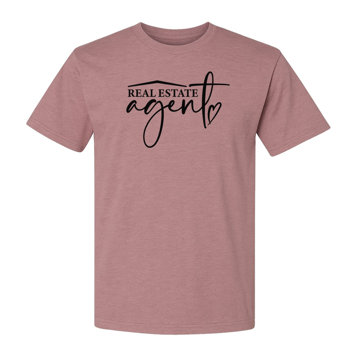 Real Estate Agent T-Shirt, Script Career Quote Design for Property Professionals and Closing Day