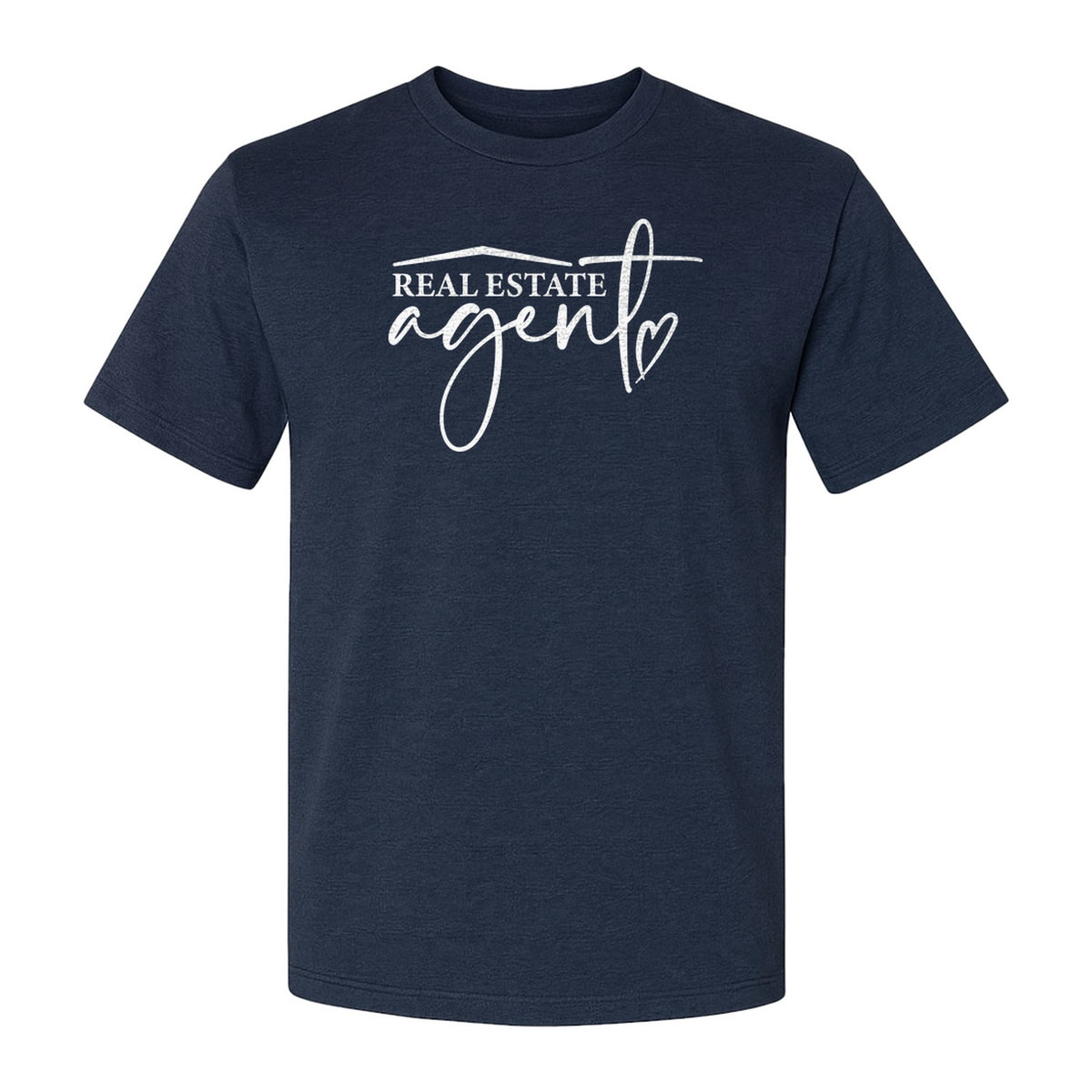 Real Estate Agent T-Shirt, Script Career Quote Design for Property Professionals and Closing Day