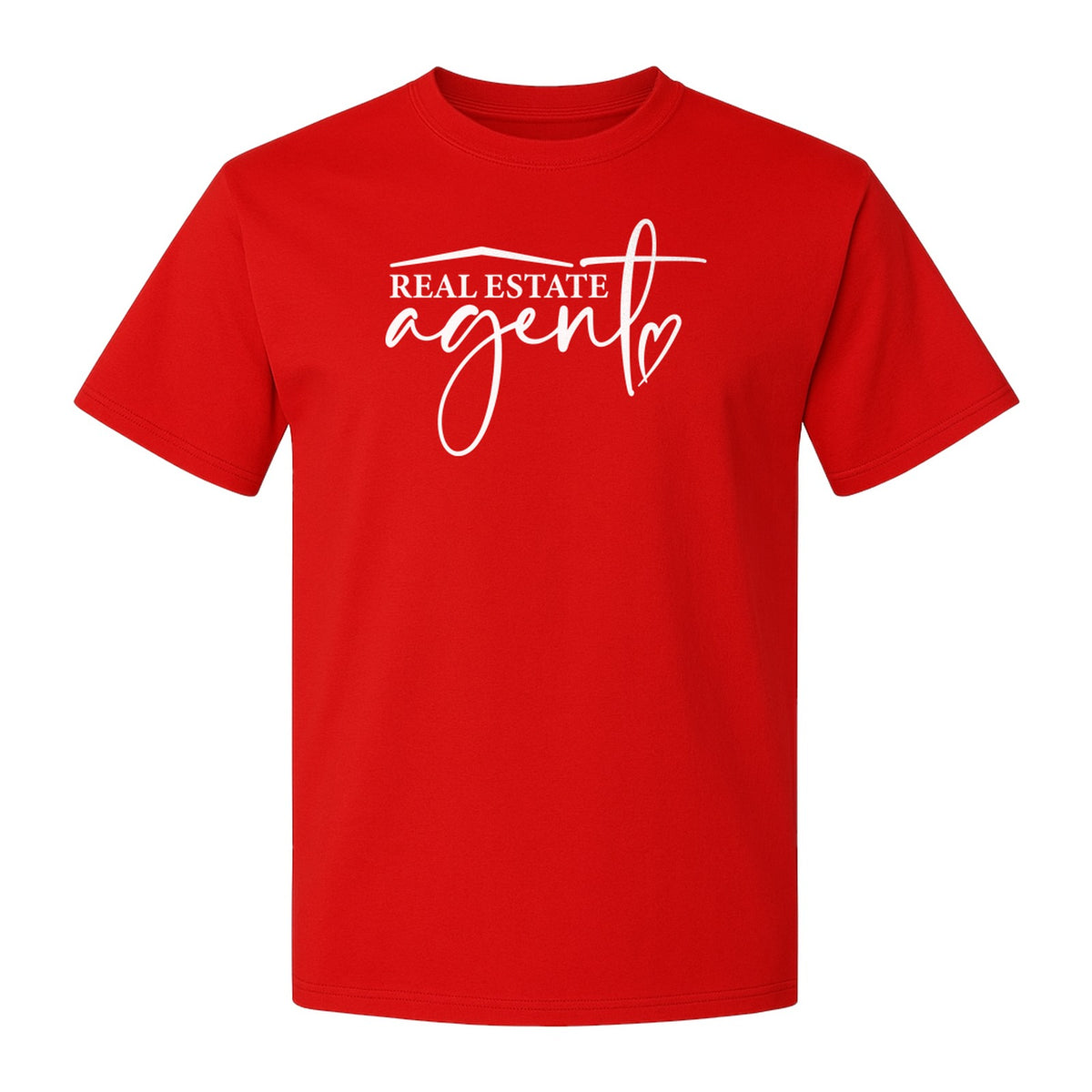 Real Estate Agent T-Shirt, Script Career Quote Design for Property Professionals and Closing Day