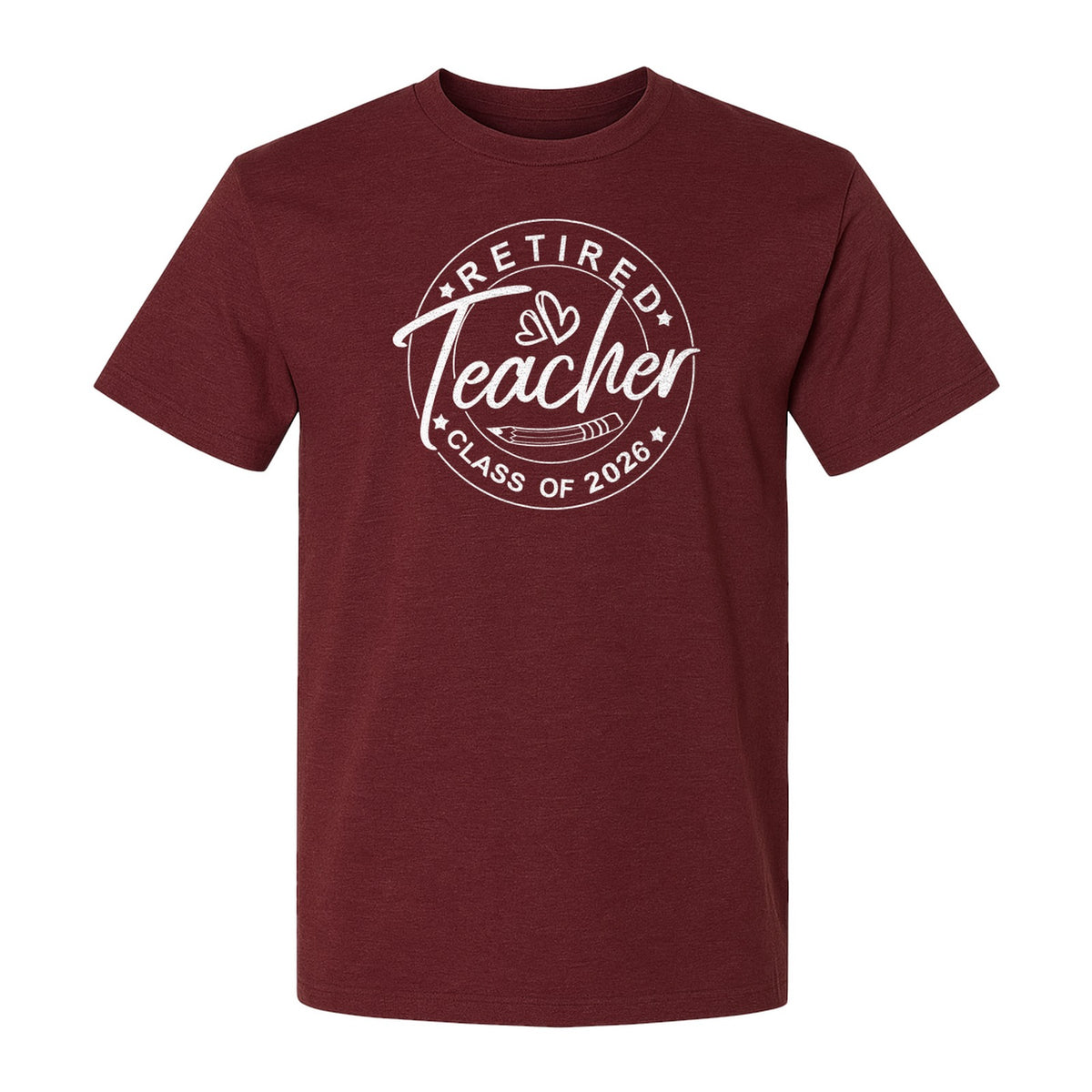 Retired Teacher T-Shirt, Class of 2026 Graduation and Retirement Design for Educators