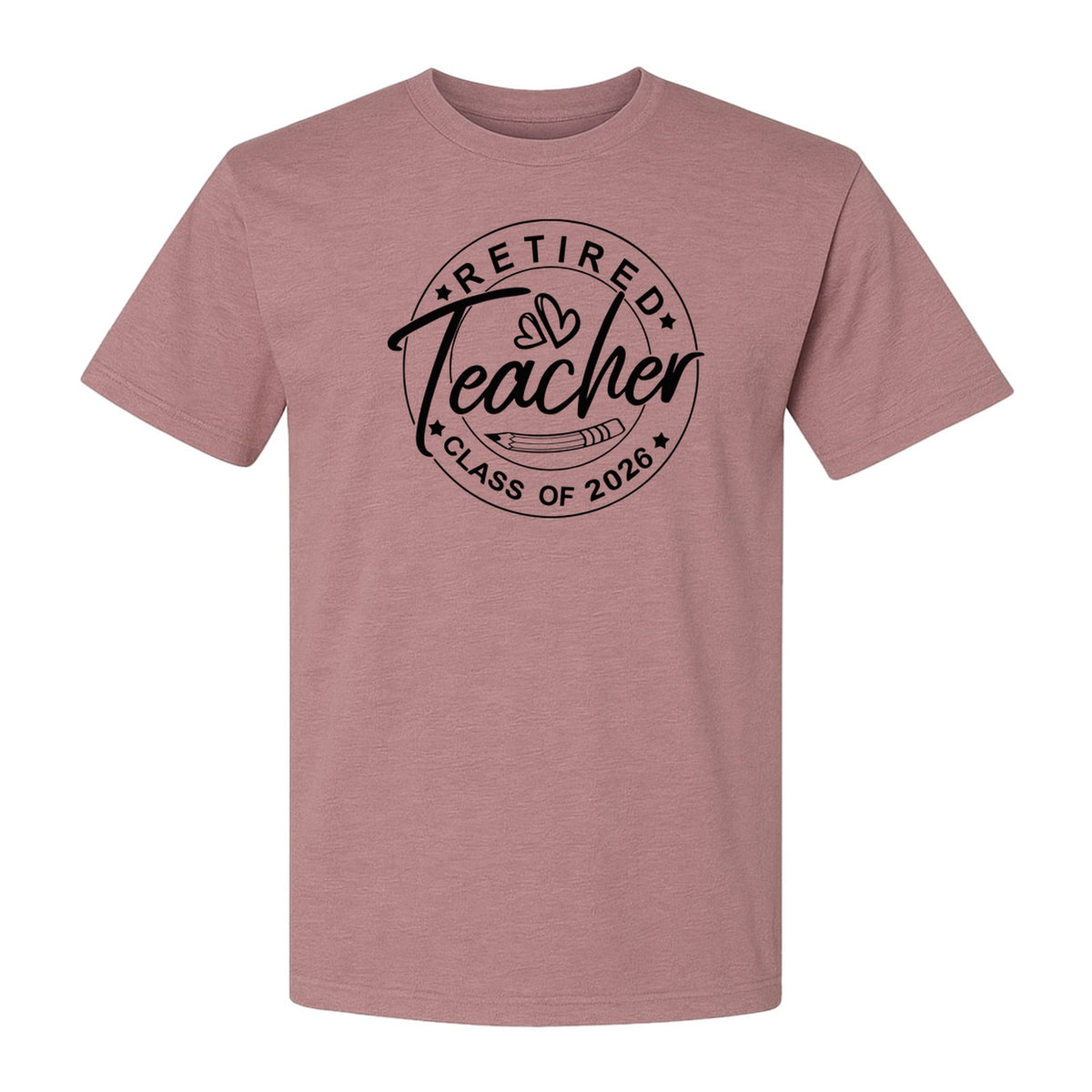 Retired Teacher T-Shirt, Class of 2026 Graduation and Retirement Design for Educators