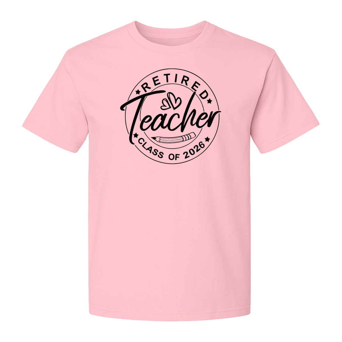 Retired Teacher T-Shirt, Class of 2026 Graduation and Retirement Design for Educators