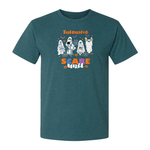 Nurse Halloween T-Shirt, Intensive Scare Unit Ghost Design for ICU Staff and Medical Gifts