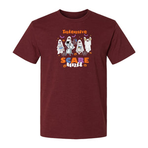 Nurse Halloween T-Shirt, Intensive Scare Unit Ghost Design for ICU Staff and Medical Gifts