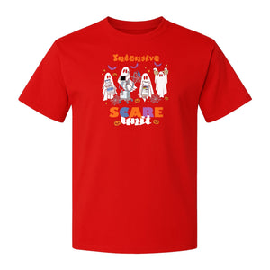 Nurse Halloween T-Shirt, Intensive Scare Unit Ghost Design for ICU Staff and Medical Gifts