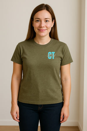 CT Tech T-Shirt, Small Left Chest Radiology Department Design for Imaging Professionals
