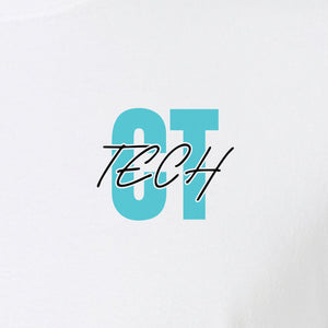 CT Tech T-Shirt, Small Left Chest Radiology Department Design for Imaging Professionals
