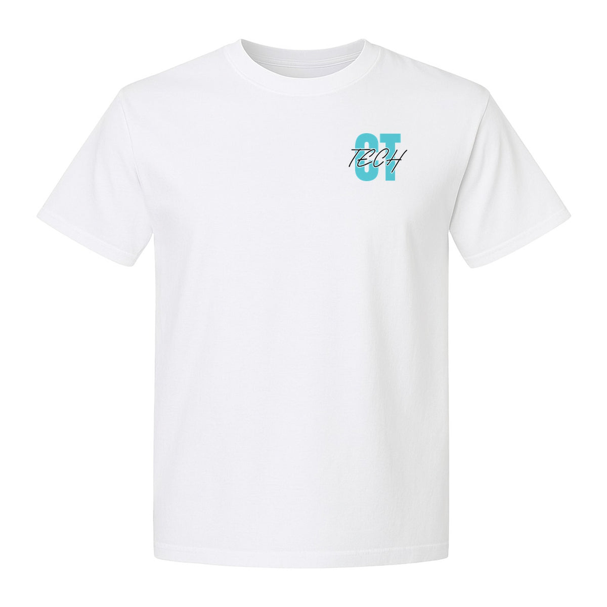 CT Tech T-Shirt, Small Left Chest Radiology Department Design for Imaging Professionals