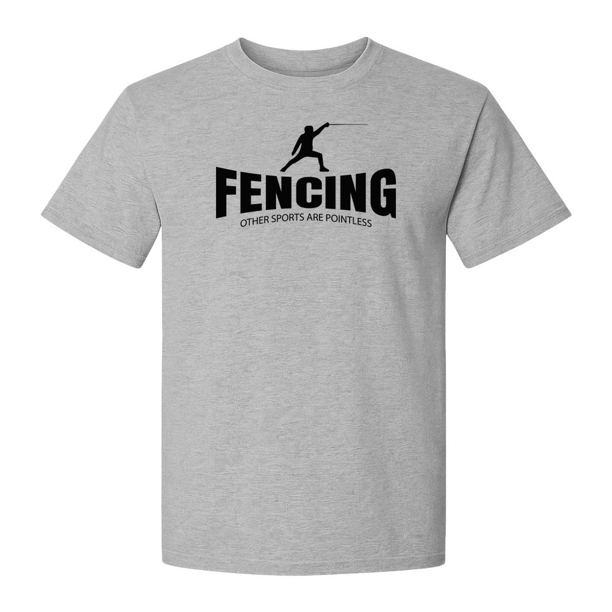 Fencing T-Shirt, Other Sports Are Pointless Funny Fencer Design for Athletes and Coaches