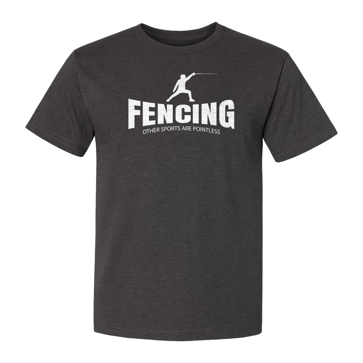 Fencing T-Shirt, Other Sports Are Pointless Funny Fencer Design for Athletes and Coaches