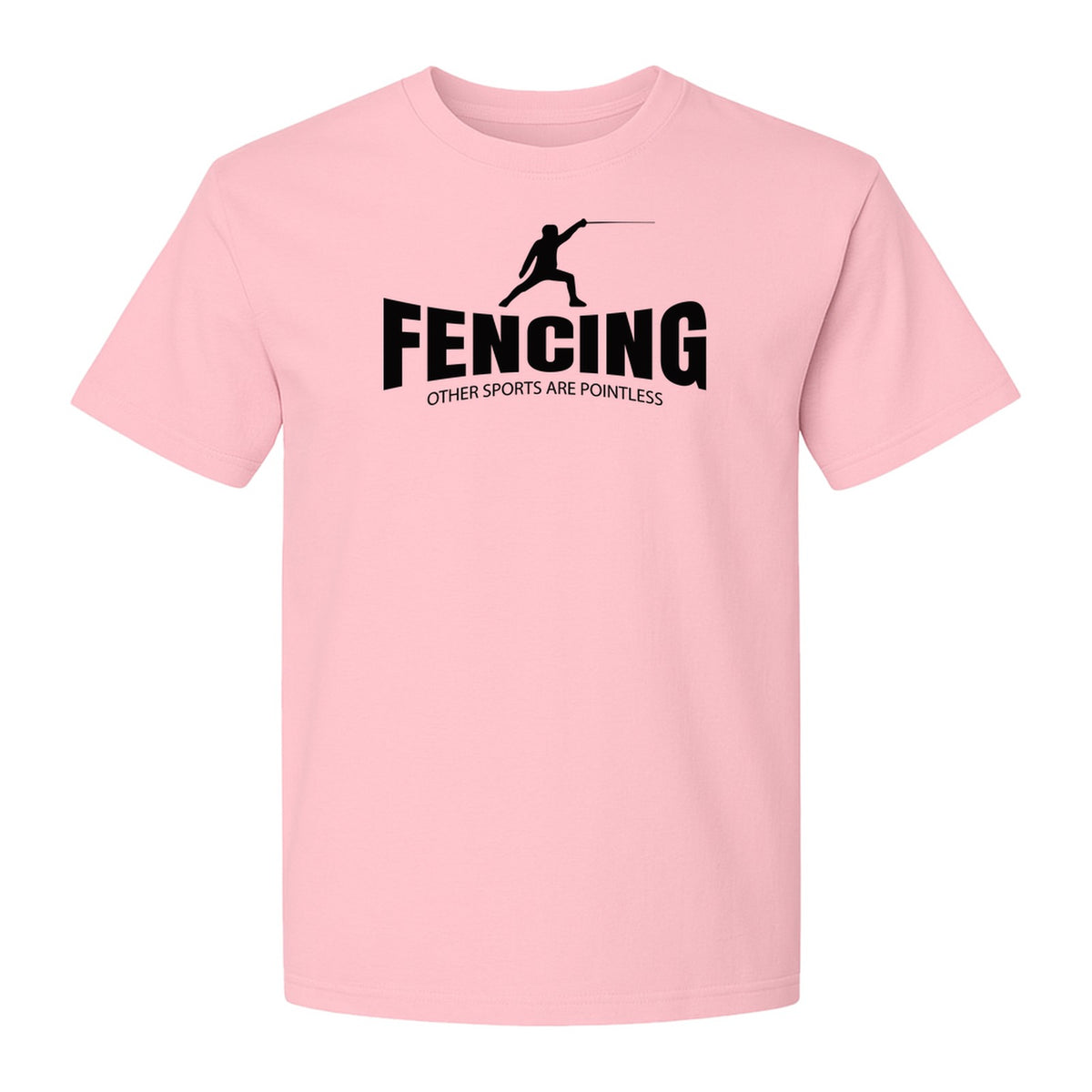 Fencing T-Shirt, Other Sports Are Pointless Funny Fencer Design for Athletes and Coaches