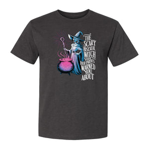 Bisexual Witch T-Shirt, Spooky Pride Graphic for Halloween and LGBTQ+ Adults