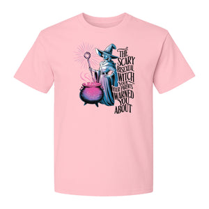 Bisexual Witch T-Shirt, Spooky Pride Graphic for Halloween and LGBTQ+ Adults