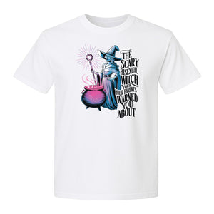 Bisexual Witch T-Shirt, Spooky Pride Graphic for Halloween and LGBTQ+ Adults